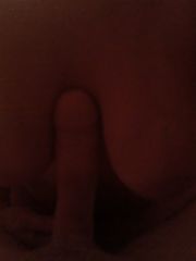 Photo 1, wife blowing huge sperm