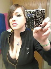 Photo 1, emo exposing big breasts