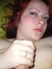 Photo 1, head blowing cock fat