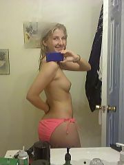 Photo 1, lighthaired ball banged sister