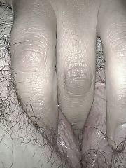 Photo 1, hairy vagina shaving