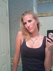 Photo 1, blonde college