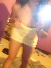 Photo 1, college mirror shows bang