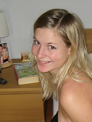 Cum prick blond