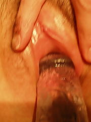 Photo 1, wife stretching vagina big