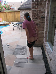 Dark dragon shows outside