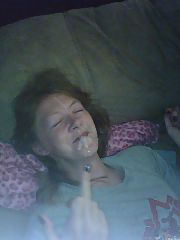 Photo 1, jizz face