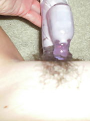 Photo 1, wife dildos hairy pussy