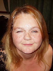 Photo 1, mom chubby face sperm