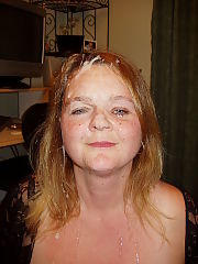 Photo 1, mom chubby face sperm