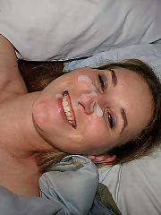 Photo 1, jizz face pregnant facial