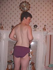 Photo 1, milf undressing fucking two
