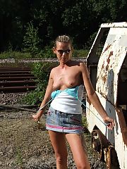 Photo 1, wife road showing ass