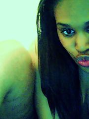 Photo 1, ebony big round breasts