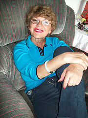 Photo 1, grandmother exposing tits