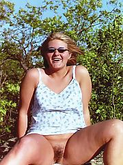 Photo 1, wife flashing cunt