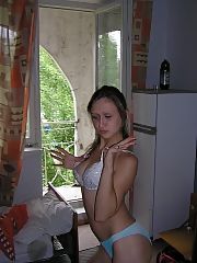 Photo 1, darkhaired teenager