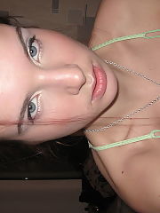 Photo 1, redheaded undresses shows