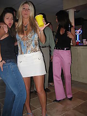 Photo 1, blondie wife shows swingers