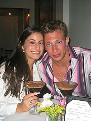 Photo 1, brunette teenager shows