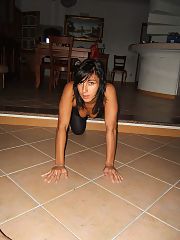 Photo 1, shows ass wet snatch