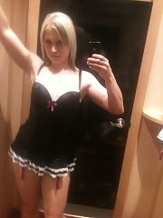 Photo 1, blonde wife titties backside