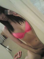 Photo 1, teen shooting herself