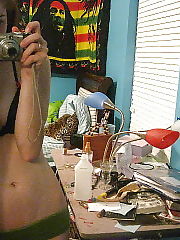 Photo 1, teenager shooting herself