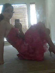 Photo 1, darkhaired teenager herself