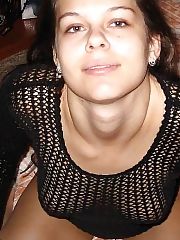 Blackhaired boobs showed cam