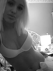 Photo 1, blond emo teenager