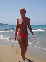 Photo 1, lighthaired sucking penis banged
