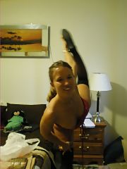 Teen pierced nipple wearing