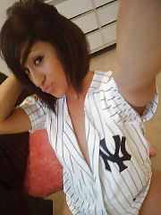 Photo 1, blackhaired teenager herself
