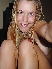 Photo 1, boobed self shooting herself
