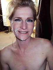 Photo 1, wife facial cumshot