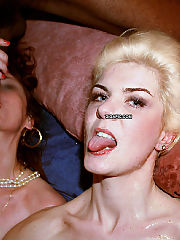 Photo 1, blonde mature big black
