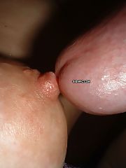 Photo 1, blond wife blowing cock