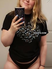 Photo 1, blondie chubby black underwear