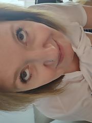 Photo 1, mature wife shows boobs