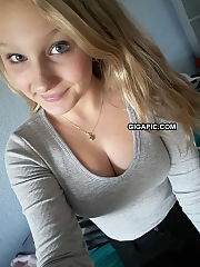 Blonde teenager