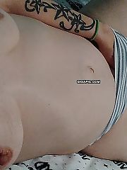 Photo 1, stroking clitoris sperm