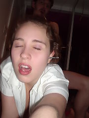 Photo 1, young wife showing