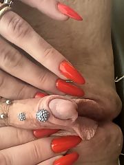 Photo 1, wife exposing bald snatch