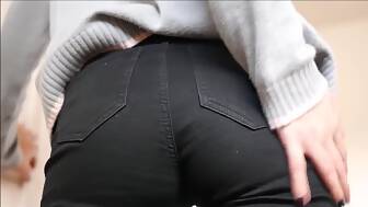 black denim