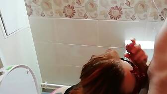 face toilet jizz
