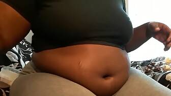 belly stuffing bbw eating