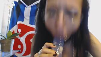 pov suck thick dildo