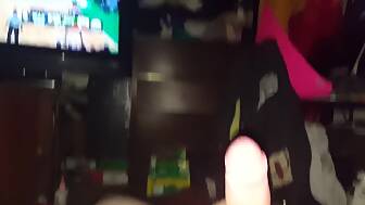 suck hand footjob cum