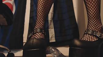 goth prick heels